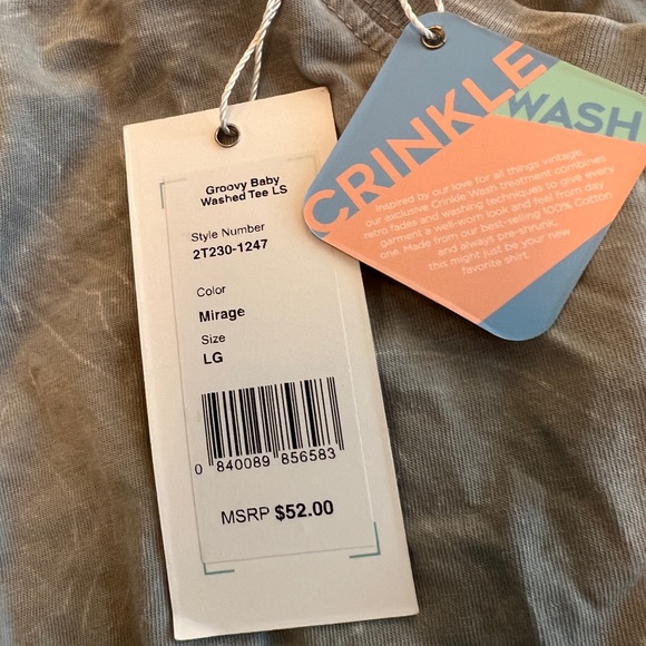 NWT - Southern Shirt Company Long Sleeve Groovy Baby T-Shirt - Picture 6 of 8